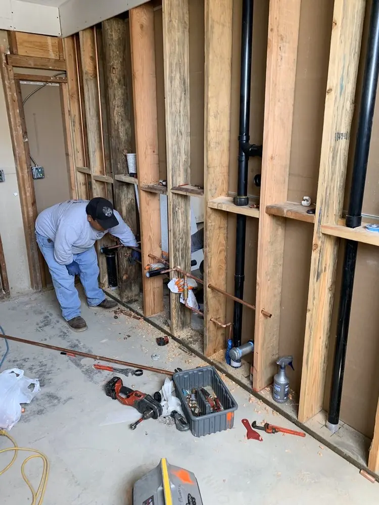 Commercial rough-in plumbing for Commercial Plumbing in Hickory Ridge